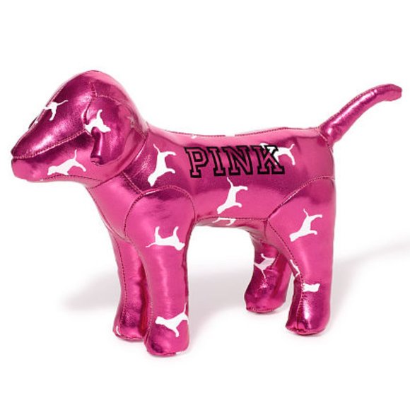 Victoria's Secret PINK 2018 Mini Dog NEW *RARE* Collectible - Picture 1 of 16